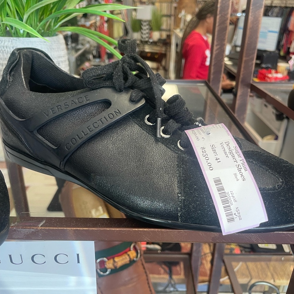 Versace Black Shoes